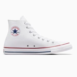 Converse Chuck Taylor All Star Optical White Canvas High Tops M9.5 W11.5 Unisex